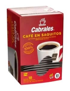 Café en saquitos Cabrales rojo x 18u.