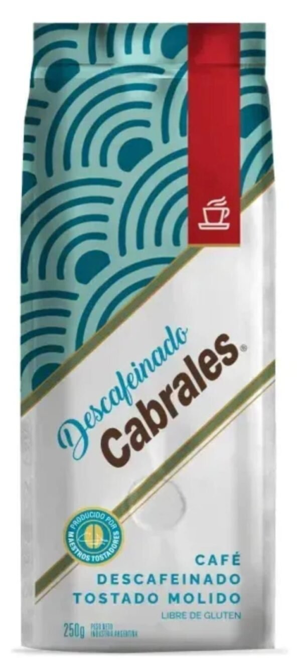Café Tostado Cabrales Descafeinado x 250gr