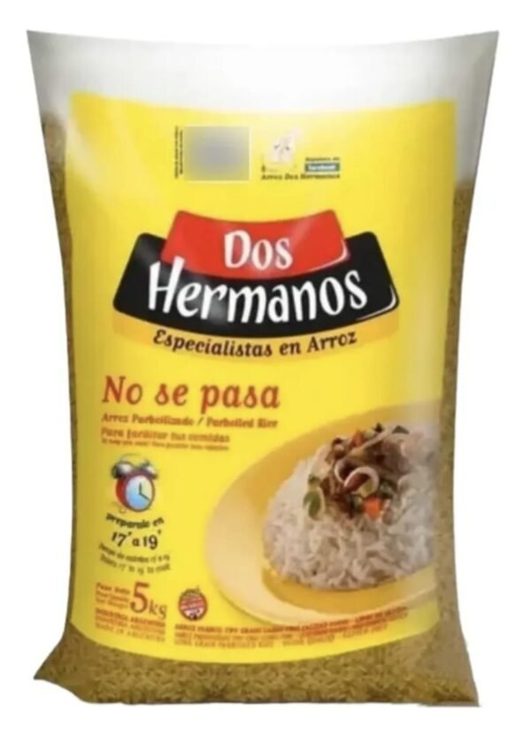 Dos Hermanos Arroz Parbolizado x 5kg