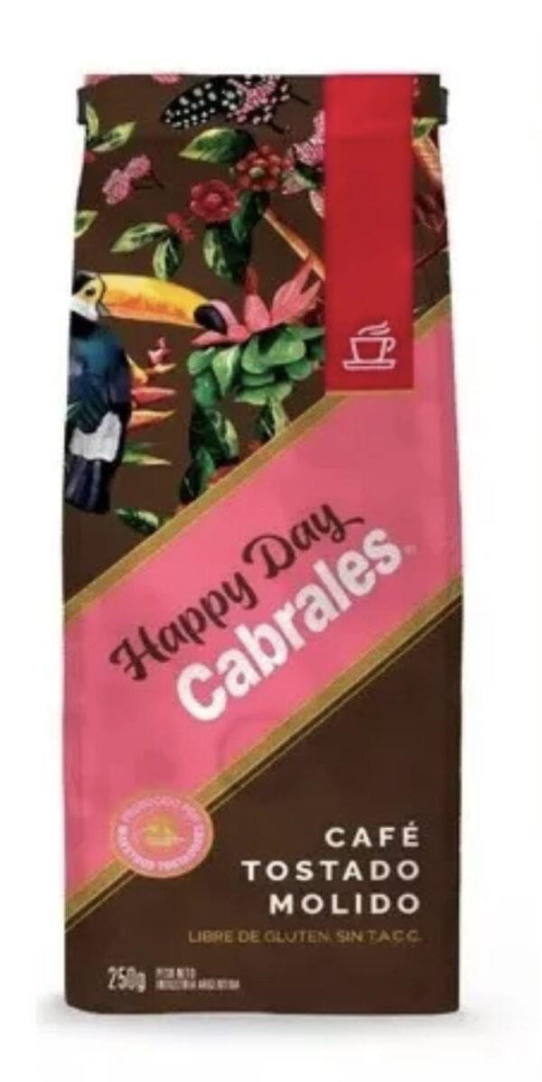 Café Tostado Cabrales Happy Day x 250gr