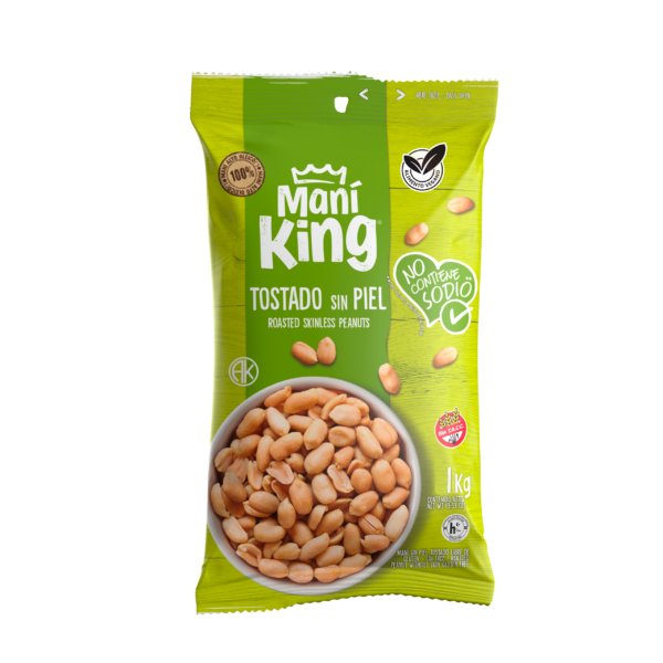 Mani sin sal x 1kg