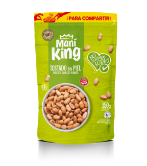 Mani sin sal doy pack x 350gr