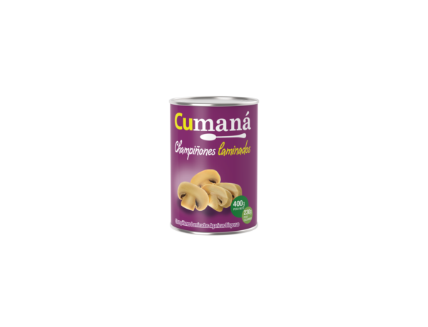 Cumana Champiñon laminados x 400gr