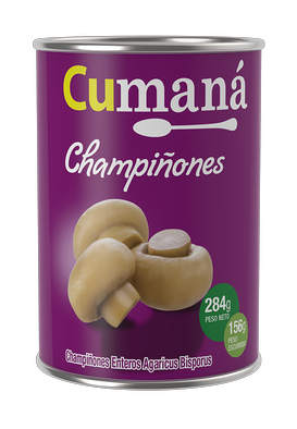 Cumana Champiñon entero x 284gr