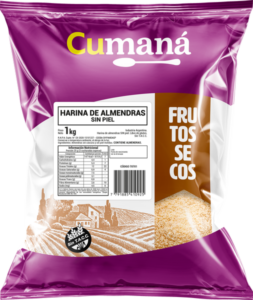 Harina de almendras sin piel sin gluten x 1kg