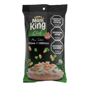 Mani sab. Crema y Cebolla x 15u x 80gr