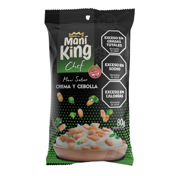 Mani sab. Crema y Cebolla x 15u x 80gr