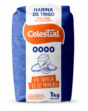 Harina 0000 x 10u x 1kg