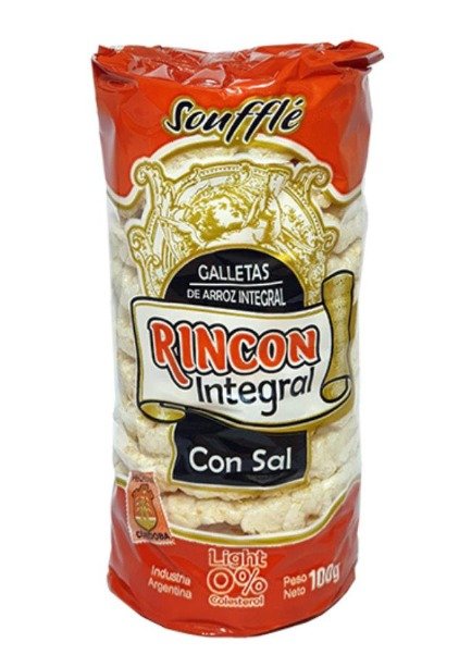 Discos de Arroz Salados x 12u x 100gr