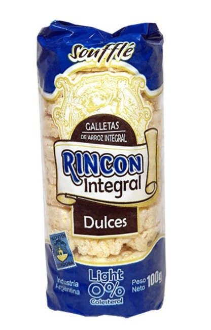 Discos de Arroz Dulce x 12u x 100gr