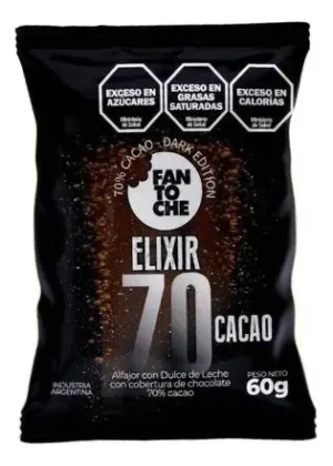 Fantoche 70% cacao x 12u x 60gr