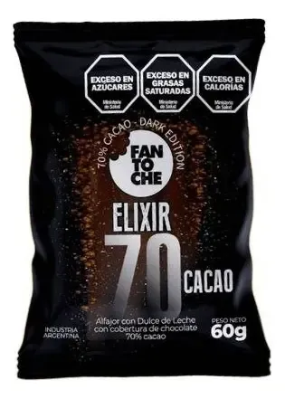 Fantoche 70% cacao x 12u x 60gr