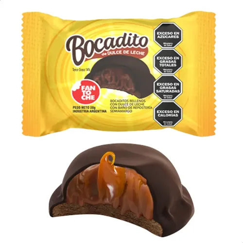 Fantoche Bocadito Dulce de Leche x 20u