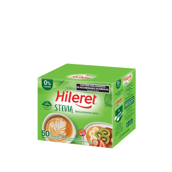 Hileret Stevia 8 x 50 sobres