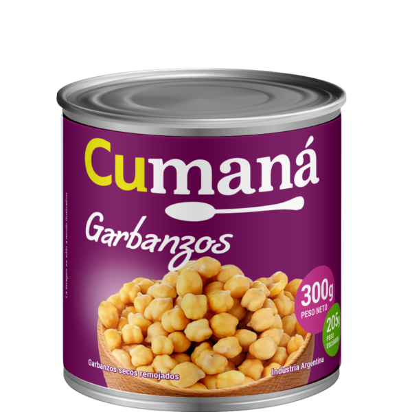 Garbanzos cumaná x 300gr