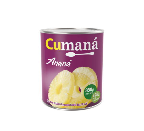 Cumana Ananá en rodajas x 836gr
