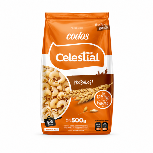 Fideo Codos x 500gr