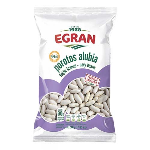 Porotos alubia x 500gr