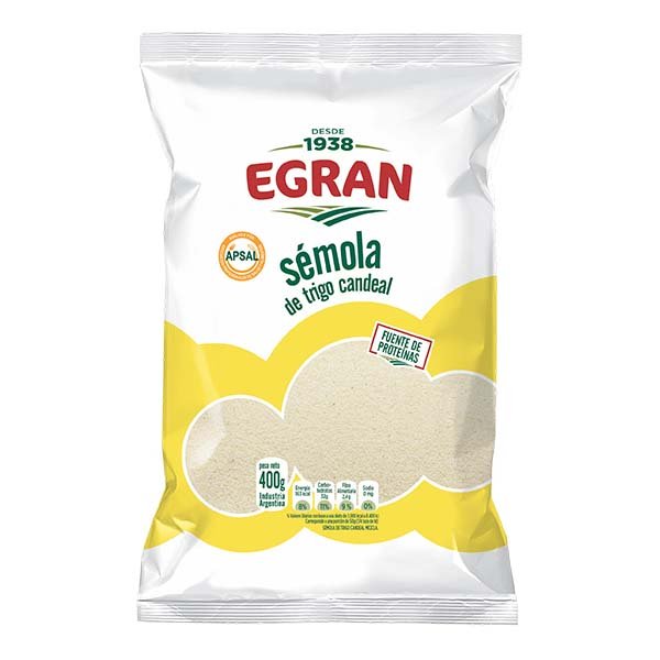 Sémola de trigo candeal x 400gr