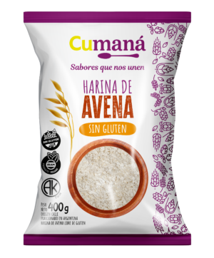 Cumaná Harina de avena sin gluten x 400gr