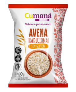 Cumaná Avena tradicional sin gluten x 400gr