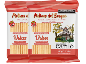 Molinos del bosque tostadas dulce 18 x 150gr