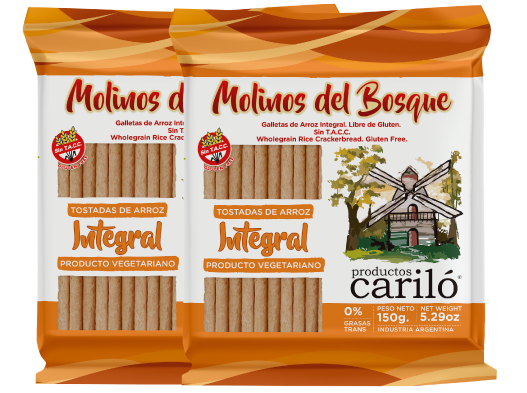 Molinos del bosque tostadas integral 18 x 150gr