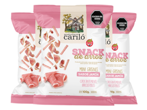Mini grisines sabor Jamón 16 x 100gr