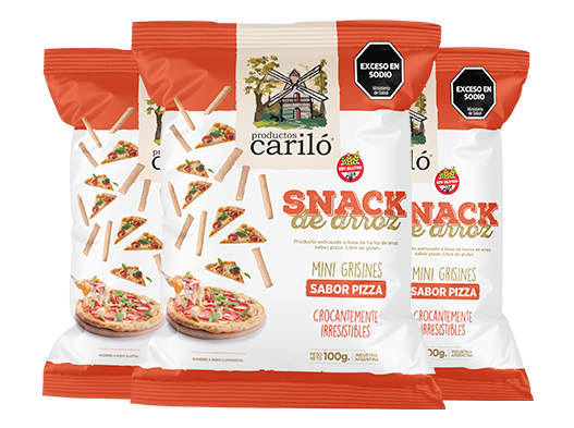 Mini grisines sabor Pizza 16 x 100gr