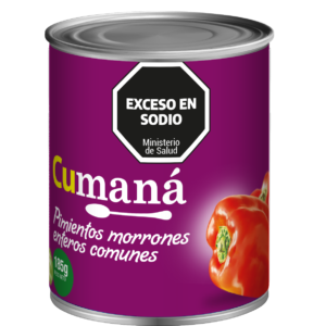 Cumaná Pimientos morrones enteros x 185gr