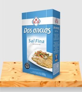 Dos Anclas Sal Fina estuche x 500gr