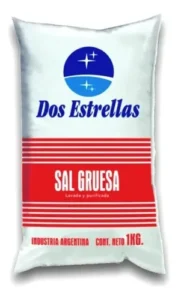 Dos Estrellas Sal Gruesa x 1kg