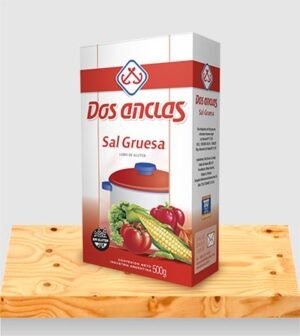 Dos Anclas Sal Gruesa estuche x 500gr