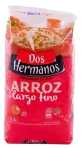 Dos Hermanos Arroz largo fino x 1kg