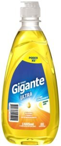 Gigante detergente ultra limón x 445cc