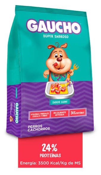 Gaucho perro cachorro x 25kg