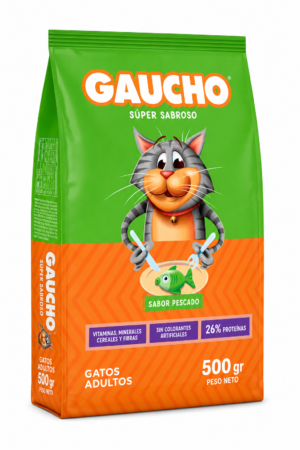 Gaucho gato pescado x 500gr