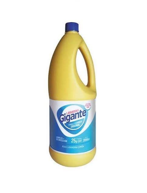 Gigante lavandina original 8 x 2 lt