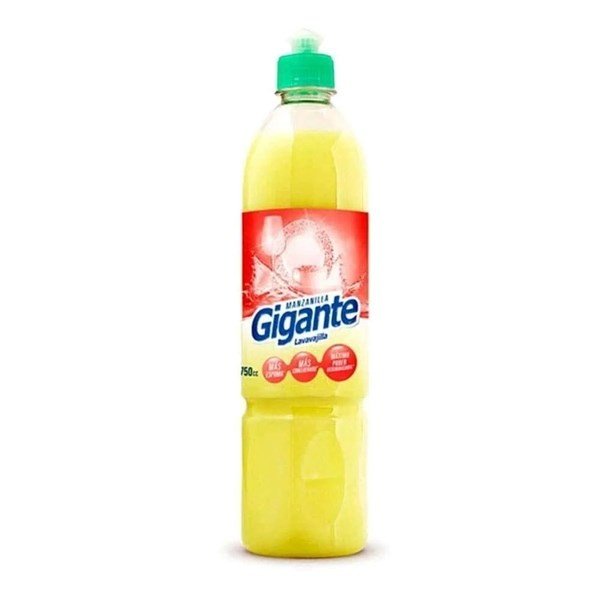 Gigante lavavajilla manzanilla x 750cc