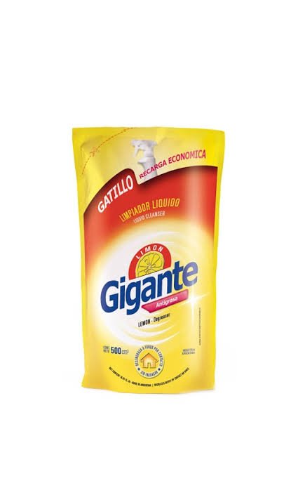 Gigante repuesto antigrasa doy pack x 430cc