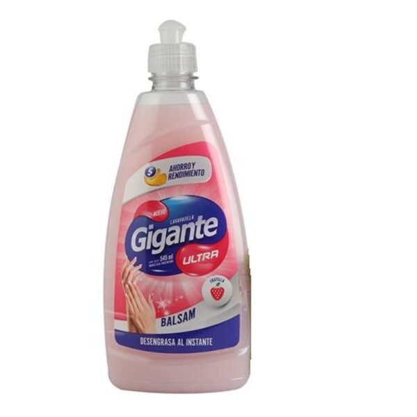 Gigante detergente ultra frutilla x 445cc