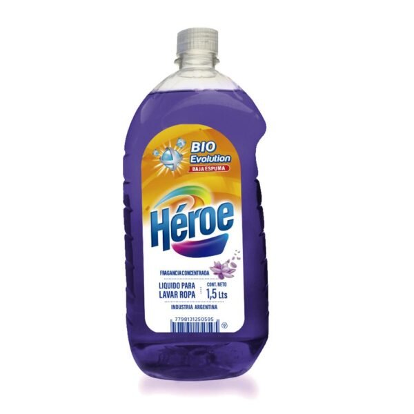 Heroe jabon liquido para ropa bio evolution x 800ml