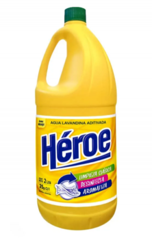 Heroe lavandina clasica 8 x 2 lt