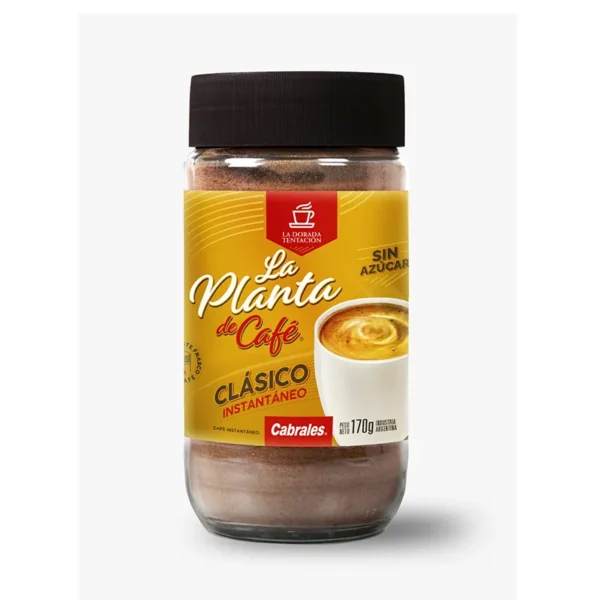 La Planta de Café instantaneo frasco clasico x 170gr