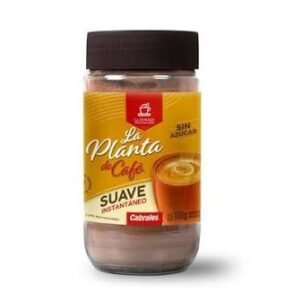 La Planta de Café instantaneo frasco suave x 100gr