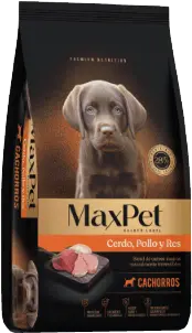 Max Pet perros cachorros x 15kg