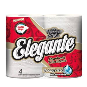 Papel hig. doble hoja 10x4x20mts
