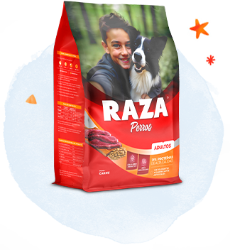 Raza perro carne x 3kg