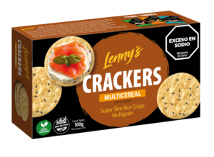 Lennys crackers multicereal x 100 gr