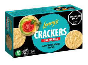 Lennys crackers sal marina x 100 gr
